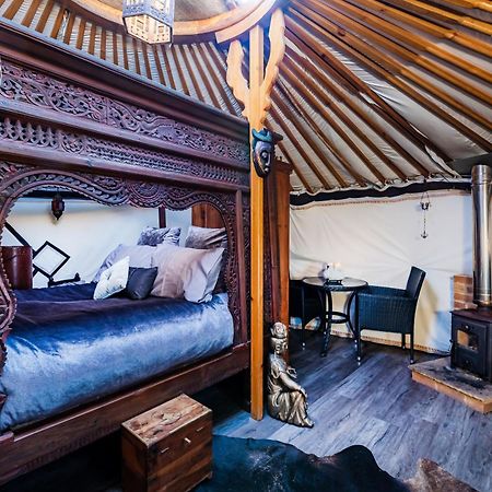 Lincoln Yurts Hotel Bagian luar foto